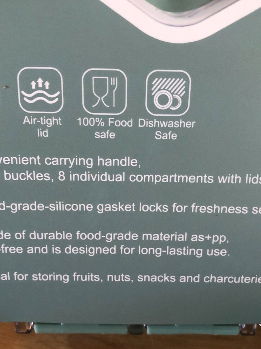 NEW - CWC (Cook with Color) Perfect On-the-Go Snack Box - Picture 9 of 13